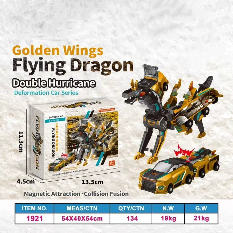 Winged Pegasus | Collision-Combine Transforming Toy